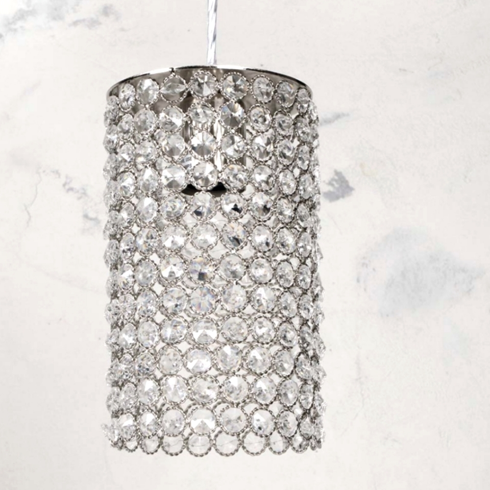 Brand new Crystal hanging chandelier light.